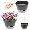 2er Set Blumentopf zum Hängen Outdoor Blumenampel Außen Produktbild-Vorschau 1