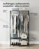 SONGMICS Kleiderschrank offen, Garderobenständer mit Produktbild-Vorschau 4