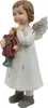 Clayre & Eef Figur Engel 6x5x14 cm Weiß Polyresin Produktbild-Vorschau 3