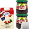 Kühne Rote Kirsch Grütze (2x375g) Glas + Dessert-Sauce mit Produktbild-Vorschau 1