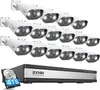 ZOSI 5MP Überwachungskamera Set, 16CH 4K 4TB PoE NVR und Produktbild-Vorschau 1