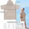 CalmyBEACH Frottee Poncho Badeponcho Kinder Bademantel  - Produktbild-Vorschau 5