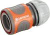 A close-up studio shot of a Gardena hose connector. Náhled obrázku produktu