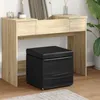 vidaXL Taburet černý 41 x 41 x 40 cm umělá kůže a Náhled obrázku produktu 2