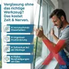 heicko Klotzkelle Kunststoff Blau 275x70x18mm, Verglasung Produktbild-Vorschau 5