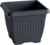Květináč TERRA hranatý 37 cm - barva: antracit Voir les images du produit 3