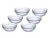 6x Schüsseln aus Glas Ø 9 cm Glasschälchen Dipschale Produktbild-Vorschau 1