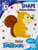 Shape Folienballon "Woodland Eichhörnchen" | 91 cm Produktbild-Vorschau 2