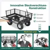 Sekey 300 KG Gartenwagen Gerätewagen Transportwagen mit 10" Produktbild-Vorschau 4