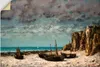 ARTland Wandbild, selbstklebend Boote am Strand von Produktbild-Vorschau 1