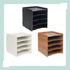 Relaxdays Briefablage, DIN A4, 5 Fächer, HBT: 29,5 x 25 x Produktbild-Vorschau 6