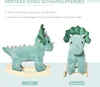 HOMCOM Schaukelpferd Plüsch Schaukeltier Babyschaukel Produktbild-Vorschau 4