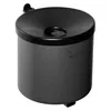 Wandascher Ø150xH145mm graphit m.Kippvorrichtung Produktbild-Vorschau 6