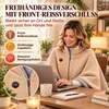 Heizdecke zum Umhängen 150 × 80 cm, USB-Heizcape mit Produktbild-Vorschau 4