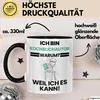Kochbuchautor Geschenk Tasse Lustiger Spruch Ich Bin Produktbild-Vorschau 3