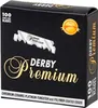 A black box of Derby Premium razor blades. Produktbild-Vorschau