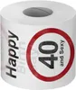 Fun Klopapier 40. Geburtstag - Bedrucktes Toilettenpapier Produktbild-Vorschau 4
