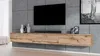 AX LIVING Meuble TV suspendu Loriano Meuble bas en chêne Voir les images du produit 2