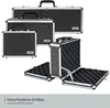 Alu Pistolenkoffer oder Kurzwaffenkoffer mit Zahlenschloss und doppeltem Boden von HMF mit den Maßen 31 x 26 x 15 cm Produktbild-Vorschau