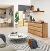 AKORD Furniture Factory OP0LK-140SZ6-CRA, Eiche, 6 Produktbild-Vorschau 4