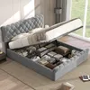 okwish Polsterbett 140 x 200 cm, Doppelbett mit Produktbild-Vorschau 1
