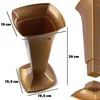 Vaso da tomba KADAX con base "Campo", in plastica, vaso per Anteprima dell’immagine prodotto 3