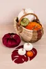projektdecor Samtkürbis Herbstdeko Höhe 7 cm Produktbild-Vorschau 4