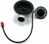 FRANKE Ventilset 1 Becken, Drehknopf, Überlauf rund, Black Produktbild-Vorschau 12