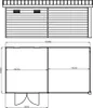 WPC Gartenhaus mit Terrasse Modell Style DeLuxe Produktbild-Vorschau 19