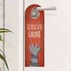 Schlechte Laune oder gute Laune Türhänger mit Pfote Motiv Produktbild-Vorschau 8