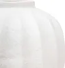 Vaso sferico "amia" in Vetroceramica bianca, h 28 cm  - Anteprima dell’immagine prodotto 2