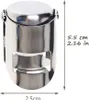 Champagnerverschluss 1er-Pack, Edelstahl Vakuumverschluss, Produktbild-Vorschau 2