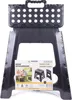 Benson Faltbarer Hocker Groß - Schwarz/Weiß Produktbild-Vorschau 12