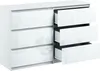 Kommode mit 6 Schubladen breite 120cm Sideboard moderne Produktbild-Vorschau 3