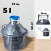 KADAX Bonbonne en verre avec panier en plastique "Fonte", Voir les images du produit 4