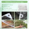 Transparente PVC-Abdeckplane - Schutzplane 3 x 4 m - Produktbild-Vorschau 4