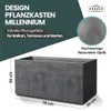 XL Pflanzkasten „Millennium“ 78x39x39 cm – 73L Volumen – Produktbild-Vorschau 2