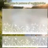 Sichtschutzfolie, blickdicht, Milchglas, statisch, 105x200 cm Voir les images du produit