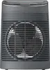 A gray electric heater with a fan in the front. Anteprima dell’immagine prodotto