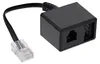 InLine 69943, 0,15 m, RJ-45, TAE (N) + RJ-11, Czarny, Podgląd zdjęcia produktu 1