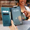 Hülle für iPhone 16 Retro Kunstledertasche mit Produktbild-Vorschau 6