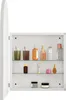 okwish Armoire miroir arrondie, meuble mural pour salle de Voir les images du produit 7
