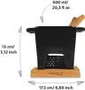 Boska Tapas Fondue Nero L - Käsefonue - Kleines Fondueset - Produktbild-Vorschau 4