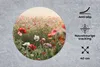 MuchoWow® Mauspad Mousepad Mohn - Farben - Pastell 40x40 cm Produktbild-Vorschau 2