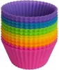 Silikónové formy na mini muffiny/cupcakes | 7 cm | 12 kusov Náhľad obrázku produktu 1