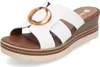 Remonte Keilpantoletten Damen 31393837363337 Weiß 38 EU Produktbild-Vorschau 5