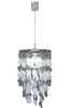 Näve 7013623 Deko-Pendelleuchte ; Farbe: Chrom / Weiß / Produktbild-Vorschau 1