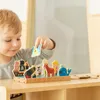 Dřevěná skládačka Viga Učení vzdáleností 2v1 Farma a Moře Náhled obrázku produktu 7
