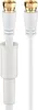 Goobay 67296 Flaches SAT Antennenkabel (80 dB), 2x Produktbild-Vorschau 2