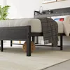 MODFU Kovová postel 140 × 200 cm s lamelovým roštem, Náhled obrázku produktu 4